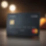 Illustration of a credit card with a zero percent interest label