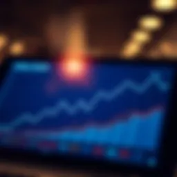 Graph showcasing airfare trends