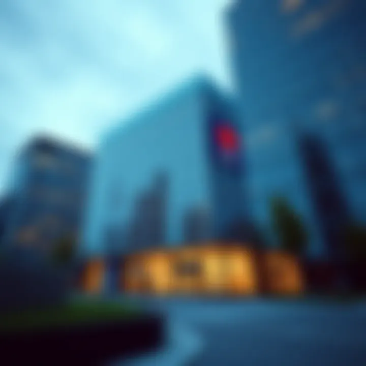 Overview of BMO Financial headquarters showcasing modern architecture