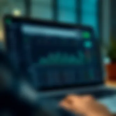 Investment Tracking Platform Interface User interface of a top investment tracking platform