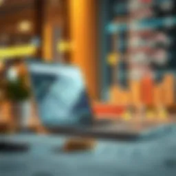 Abstract representation of tax software functionalities