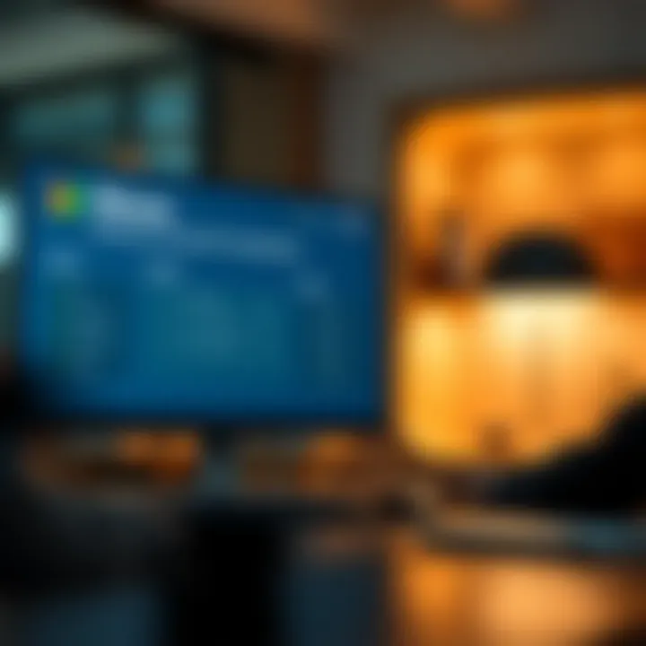 A digital platform showcasing Hiscox insurance options for businesses